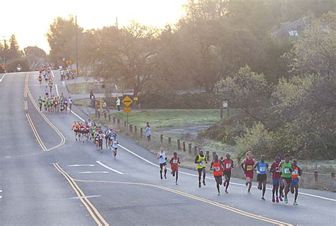California international marathon - CJ Albertson of Fresno came from behind and Kenyan runner Grace Kahura logged a personal best, each defeating a deep, fast field Sunday to win the 40th annual …